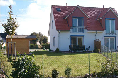 eingezäuntes Ferienhaus